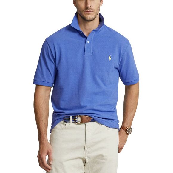 Polo Ralph Lauren Mens Big & Tall The Iconic Mesh Polo Shirt 3XLT Liberty - NWT